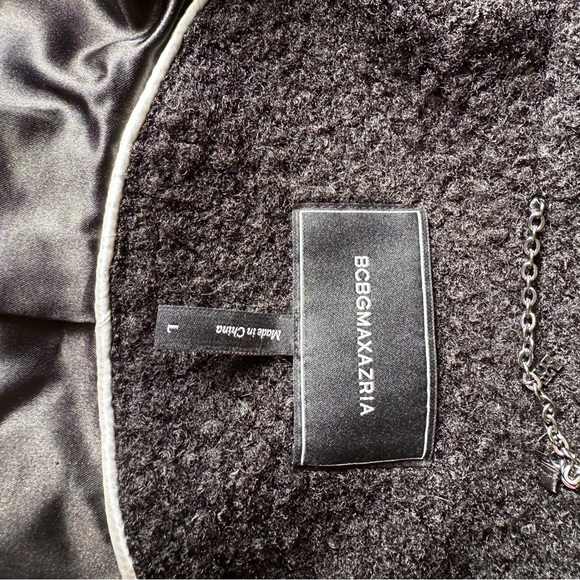 Ladies long BCBGeneration black coat - Picture 16 of 16